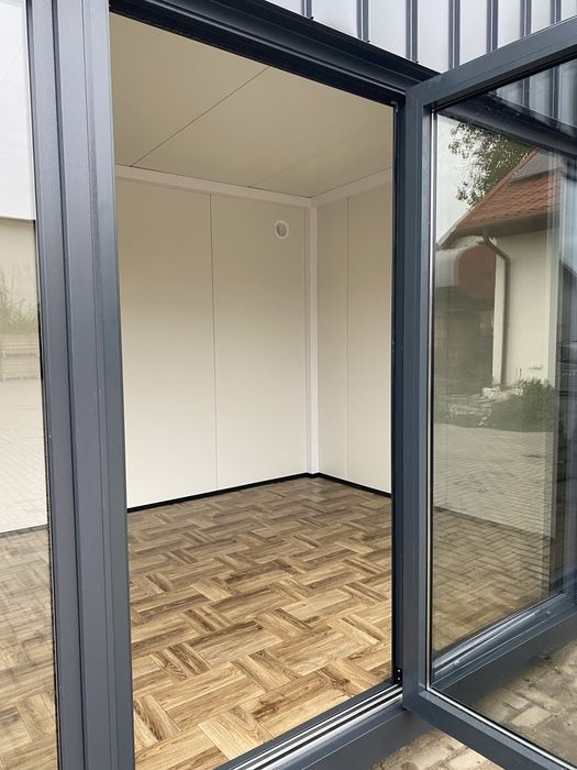 Pawilon z płyt PIR 6x3 m i na zamówienie Handlowy Biurowy mieszkalny