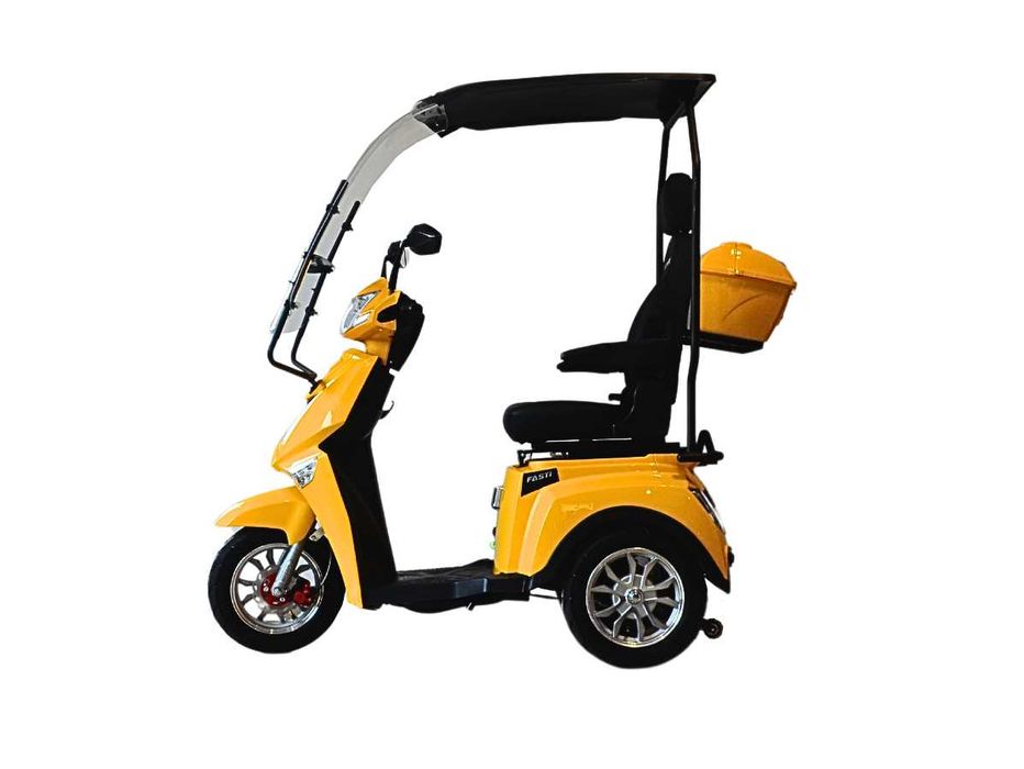 Electroride Fasti 3 Max: Trójkołowy skuter elektryczny z daszkiem