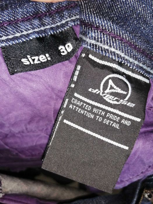 DIVERSE Jeans Spódnica Damska 30 Oryginalna Super Stan Bawełna Dżins