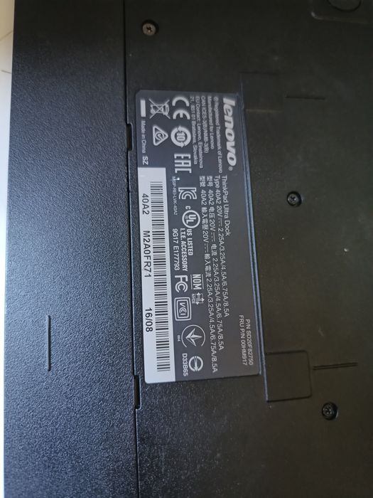 ThinkPad Ultra Dock stacja dokująca 40A2 LENOVO