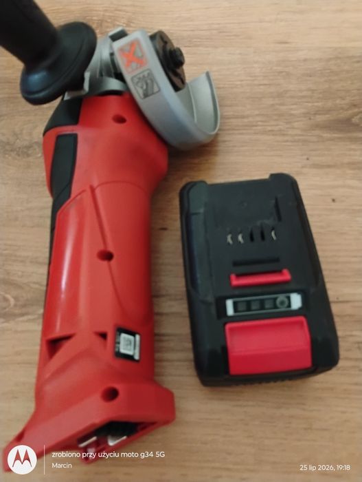 Szlifierka kątowa Einhell 18V