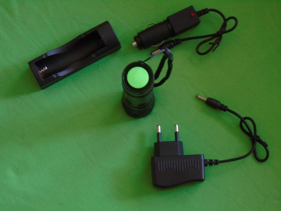 Ручний тактичний ліхтар T6 50000W ліхтарик 1000 Lumen алюмінієвий спла