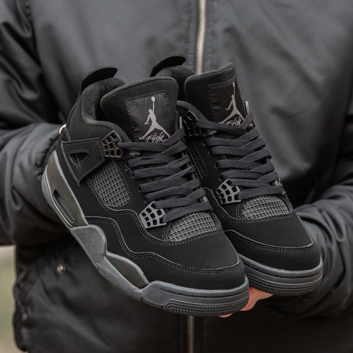 36-45 Jordan Retro 4 Black Cat