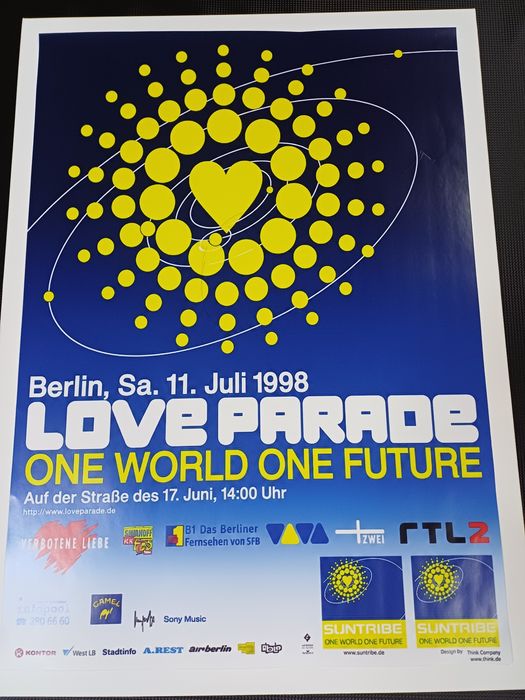 Plakat loveparade