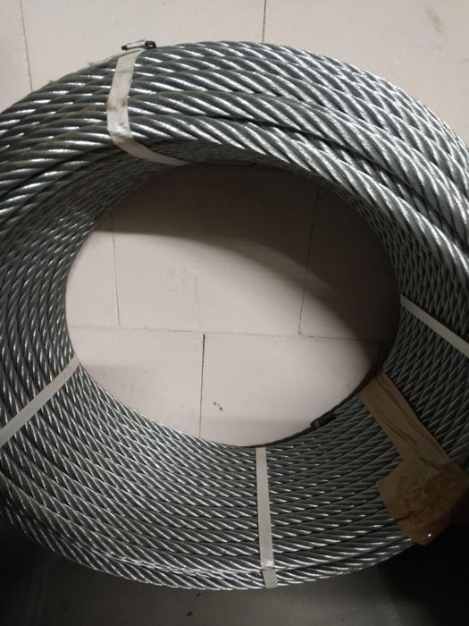 Lina stalowa Fi 16mm ocynkowana nowa nieużywana