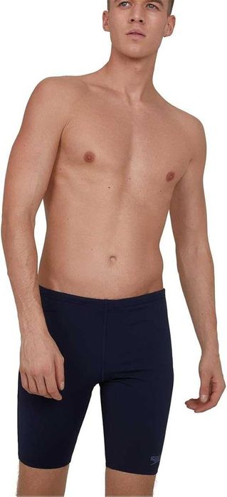 SPEEDO Męskie Kąpielówki Jammer Eco Endurance+ Granatowe M Odporne Na Chlor