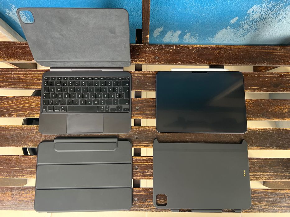 iPad Pro M5 11" 512GB + Magic Keyboard + Apple Pencil Pro + Capa Folio