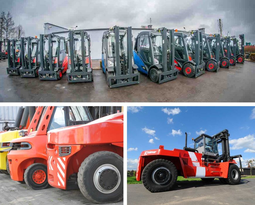 Wynajem wózków widłowych - podnośniki, wózki dużego udźwigu