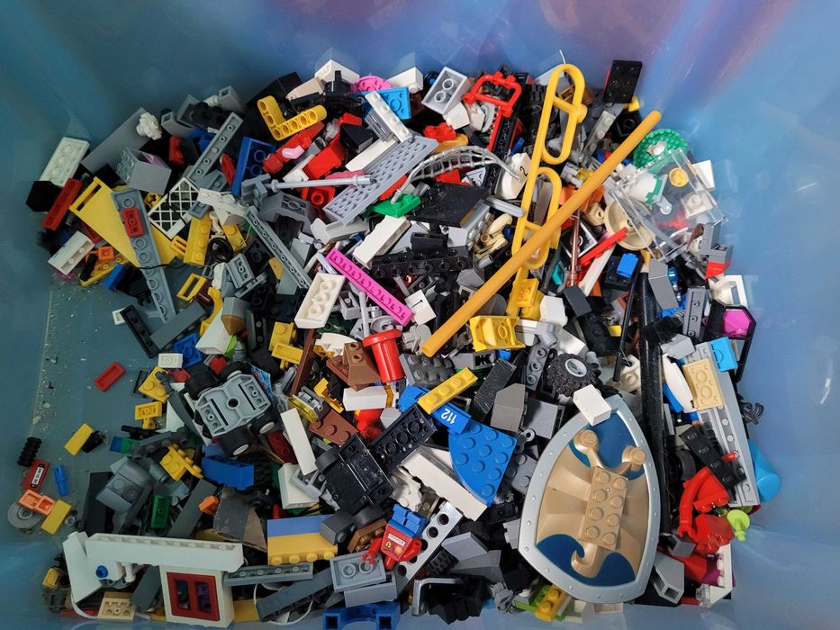 4kg klocków Lego różne zestawy