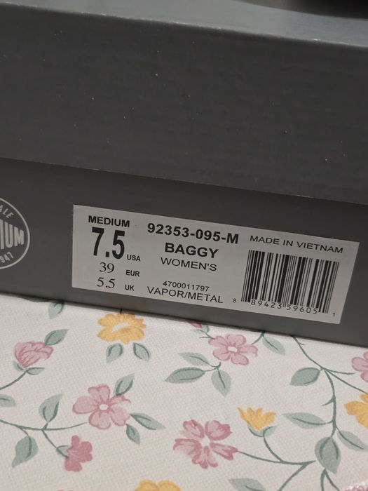 Palladium Baggy Vapor/Metal tamanho 39