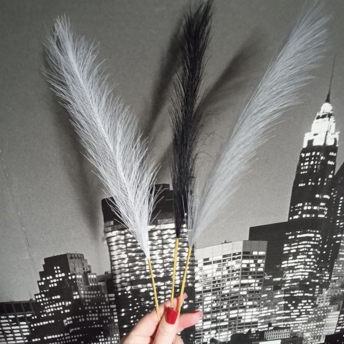 Пампасна трава декор