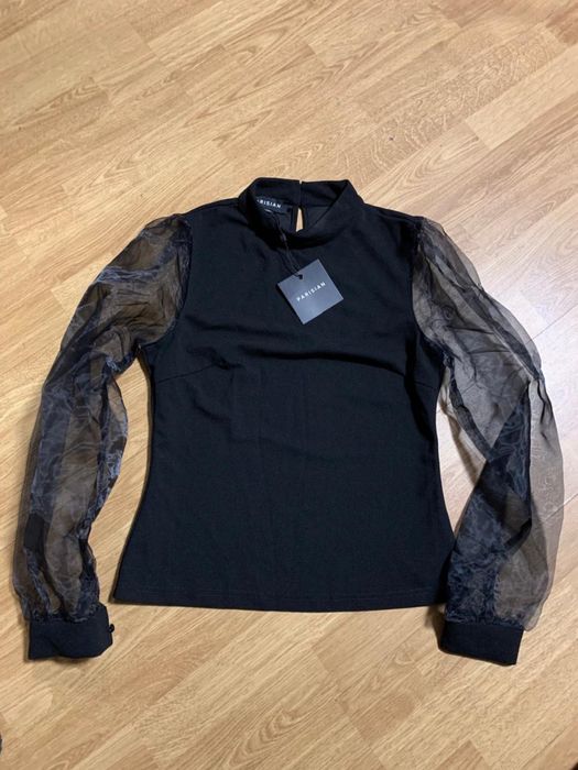 Блузка з прозорими рукавами Parisian