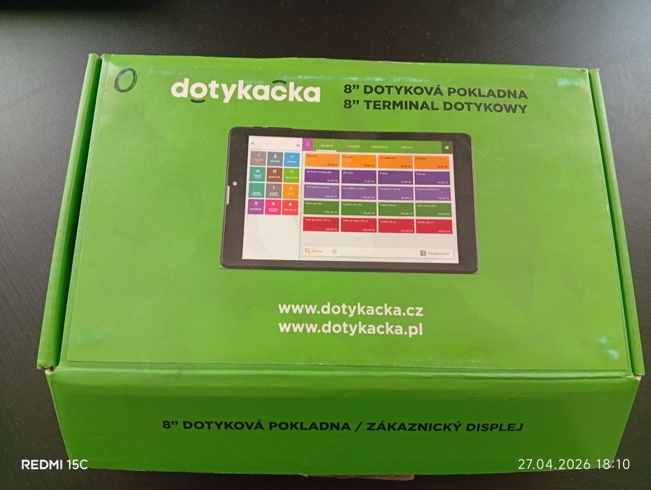 Dotykacka tablet kelnerski '8cali