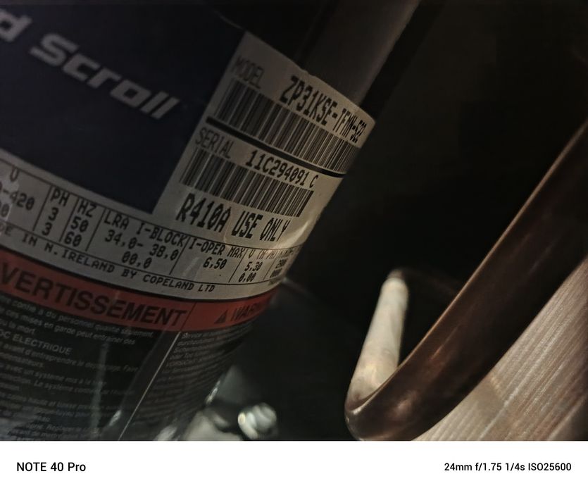 Sprężarka Copeland Scroll