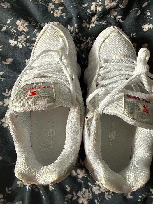 buty shox białe