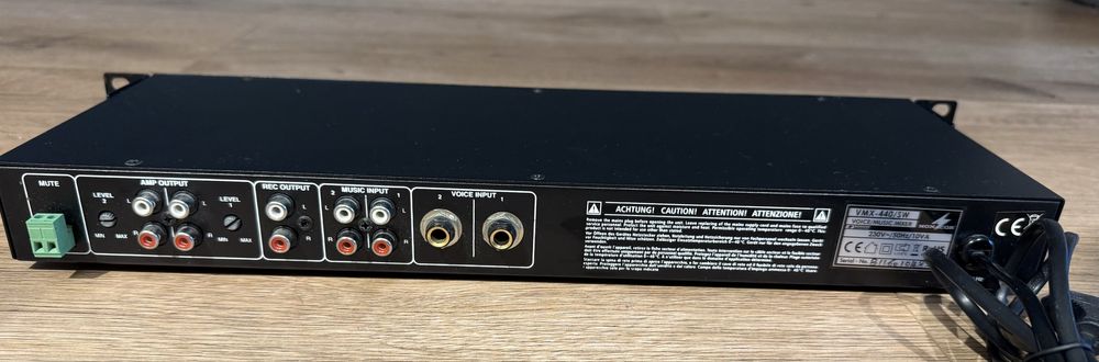 Mikser audio Monacor WMX-440/SW
