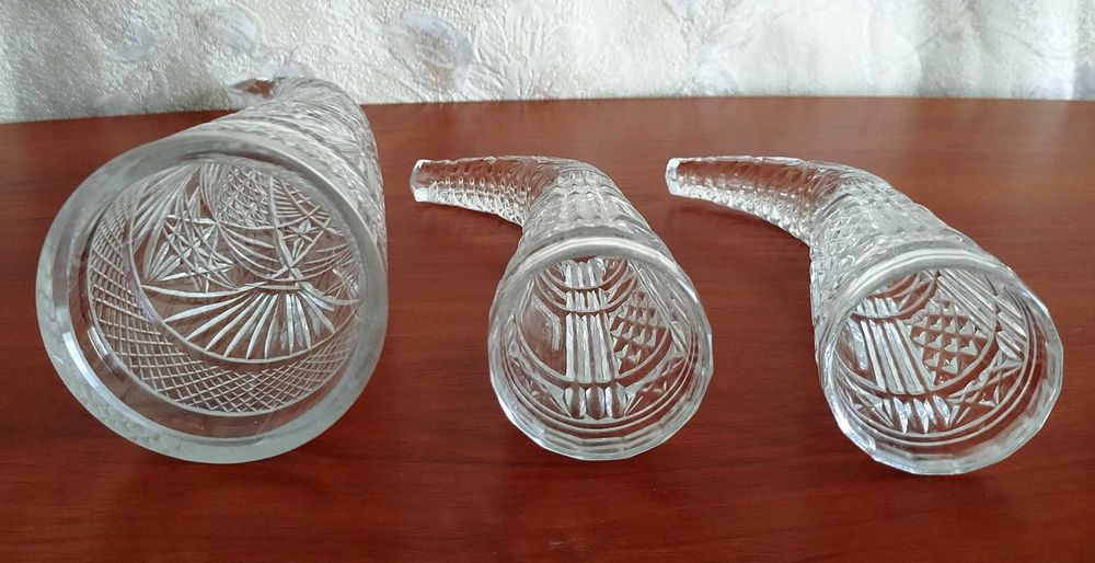 Бокал Рог изобилия хрусталь, стекло