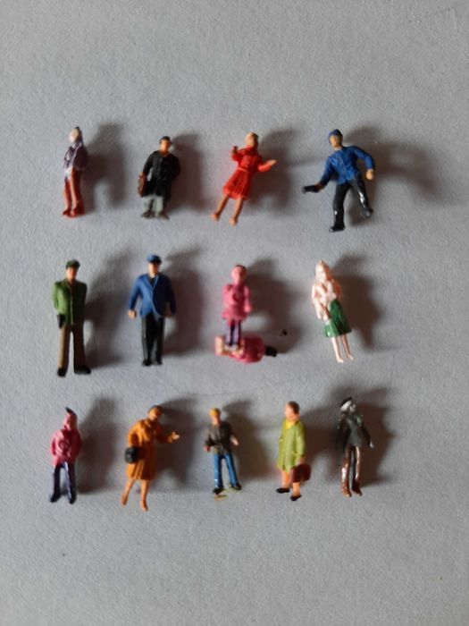 Makieta ludziki 50 szt figurki