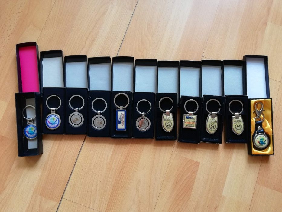 Breloki do kluczy 11 sztuk