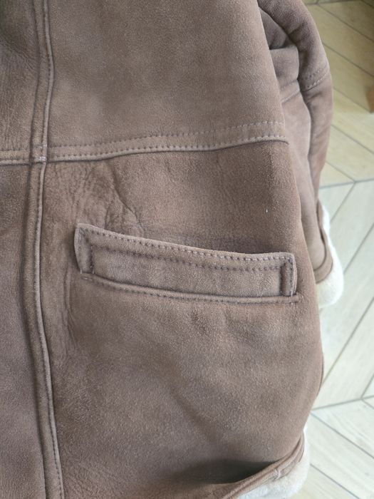 Kożuch męski polski XL gruby stan idealny