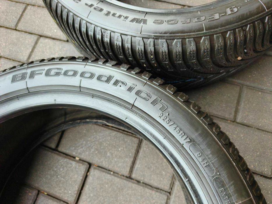 225/45 94H R17 BFGOODRICH g-Force Winetr 2 XL 7mm 2025r Zimowe Opony 4szt Extra Load z Rantem FR