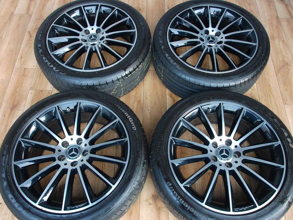 Felgi Mercedes AMG A B C CLA E S GLA GLC GLB 19 5x112 ET 44 ładne!