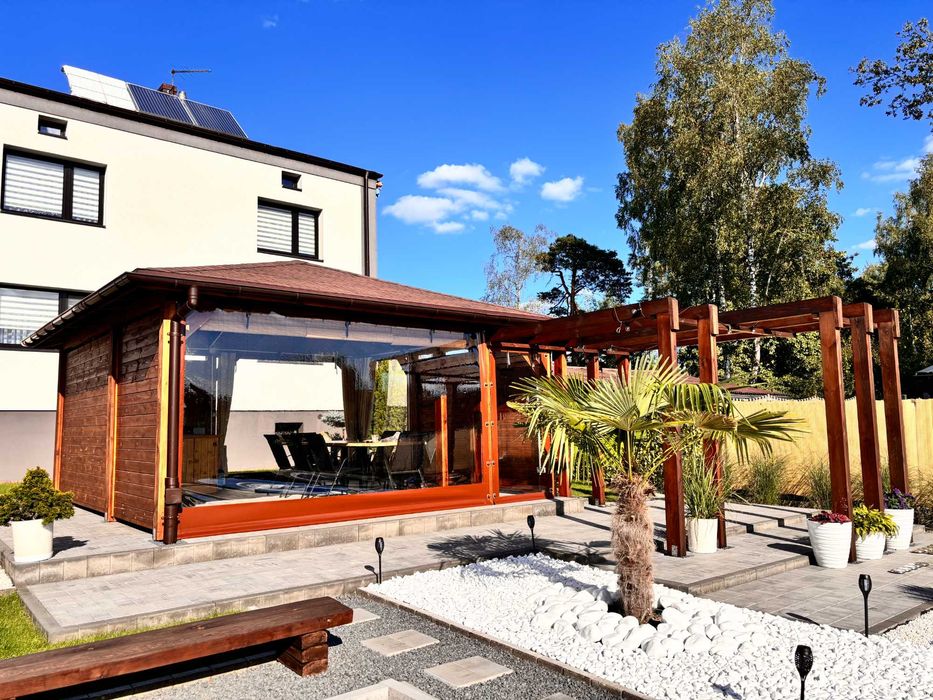 Plandeki , rolety na tarasy , altany , ogródki restauracyjne