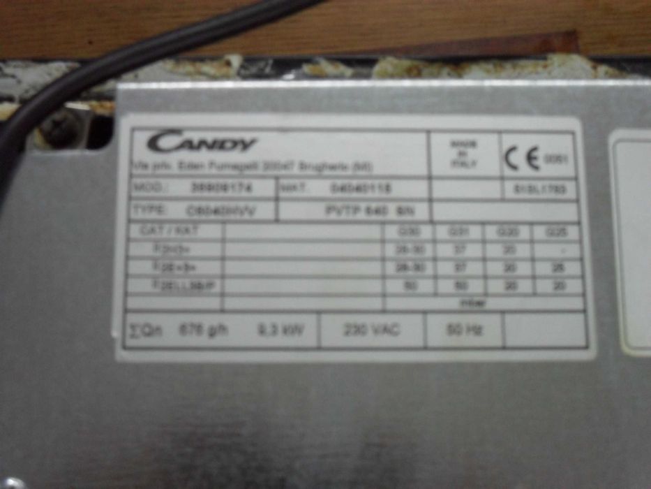 Placa fogão encastre a gaz, usada, por 50€ (oferta bilha gaz vasia)