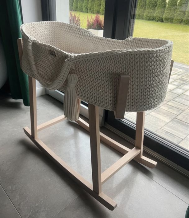 Kosz mojżesza z kołyską ecru Lil’ Things