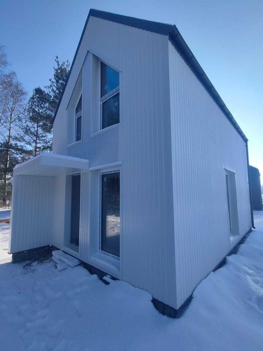 Domek CAŁOROCZNY 46,99m2 EKONEST35 na konstrukcji STALOWEJ LGS