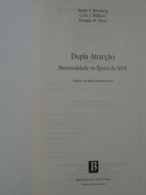 Dupla Atracção de Martin S. Weinberg