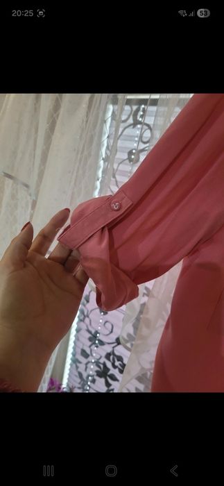 Różowa koszula damska