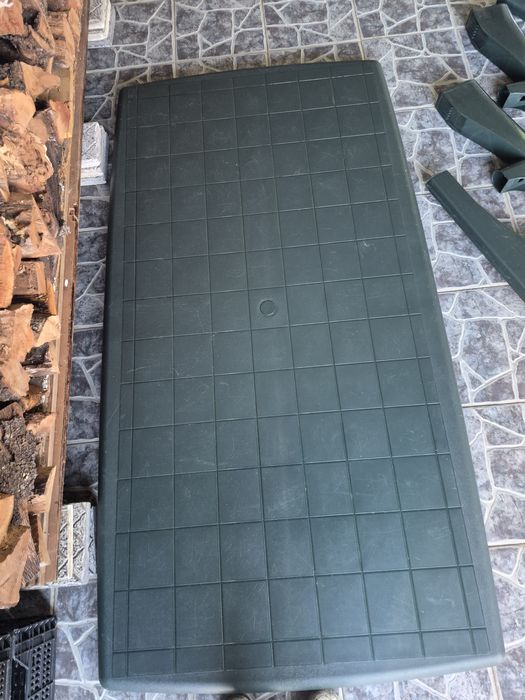 Conjunto de refeições para jardim ou piscina