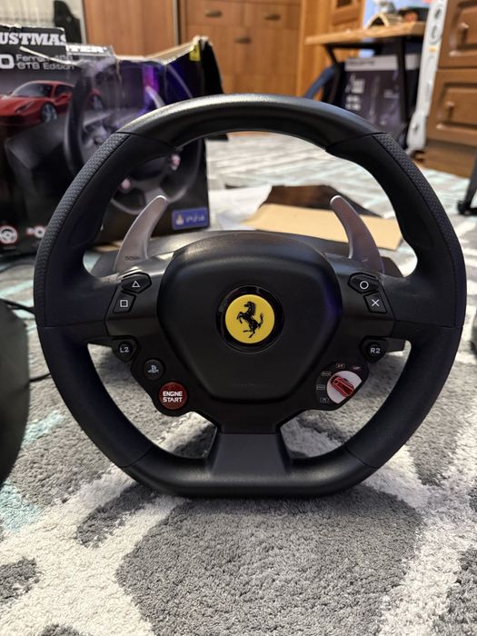 Кермо і педалі Thrustmaster T80 FERRARI 488 GTB EDITION