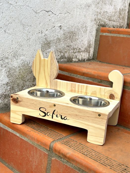 Comedouro e Bebedouro para Gato