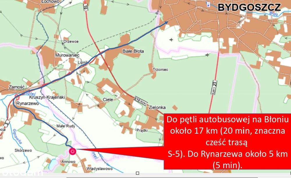 Działka budowlana 30x30 m z mediami w pięknej okolicy - Więcej