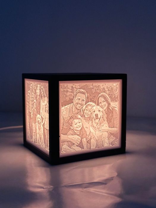 Luminária Cubo Memórias