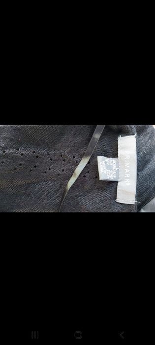 Narzutka damska czarna z ażurami rozmiar 42/44 firma PRIMARK