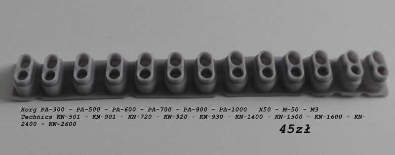 Gumki stykowe Kurzweil Korg Fatar Ensoniq Technics Nord Roland Casio