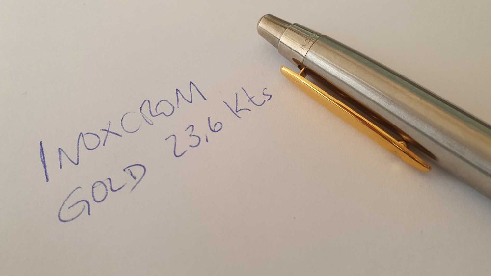 Esferográfica Inoxcrom Gold 23,6Kts