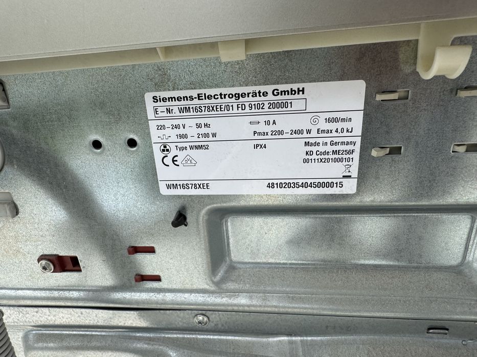 Maquina roupa Siemens wm16s78xee