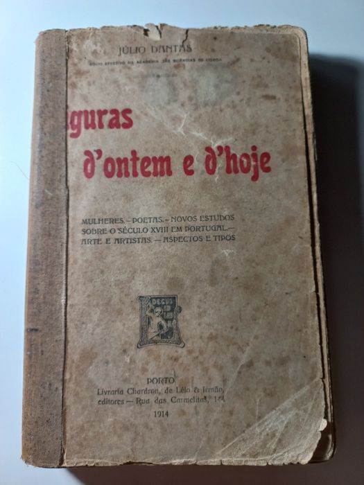 Figuras d'ontem e d'hoje de Júlio Dantas