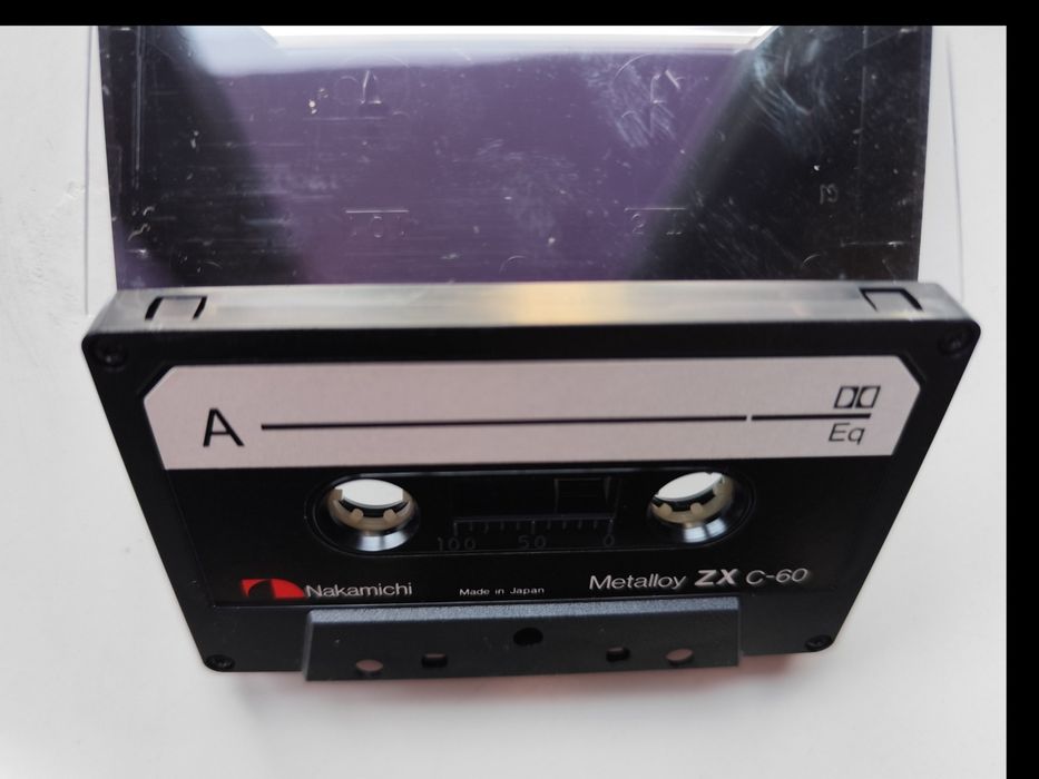Нова Касета Nakamichi ZX C60 метал 4й тип Японія 
 Nakamichi ZX C60