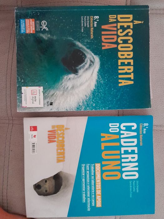 Manual e fichas de trabalho de Ciências Naturais 8⁰ano