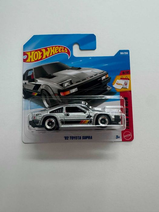 Hot Wheels Toyota '82 Supra | Then and Now | Novo Selado