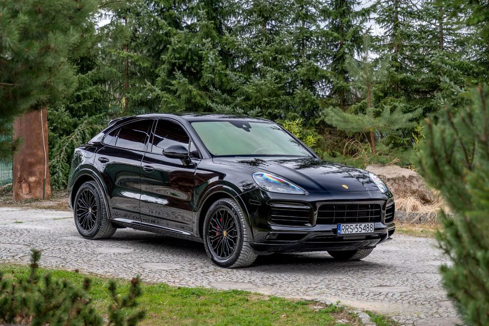 Porsche Cayenne 4.0 V8 460KM / Black Edition / Sport Design / Carbon / Konwersja EU Fv