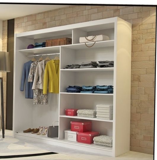 Szafa Przesuwna Garderoba VEGAS 2 180cm 5 Kol Dostawa 10 DNI