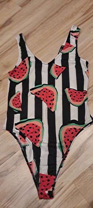 Bluzka body Bershka arbuzy