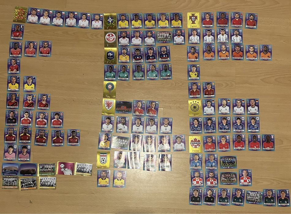 Figurinhas da copa novas