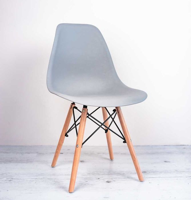 Серый кухонный стол, стол на кухню, обеденный стол, сірий стіл